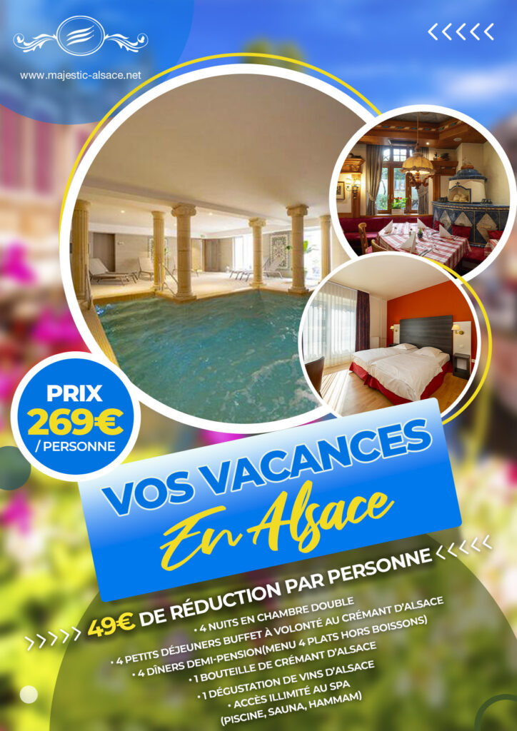 Alsace Deal / 4 Nuits en Demi-pension